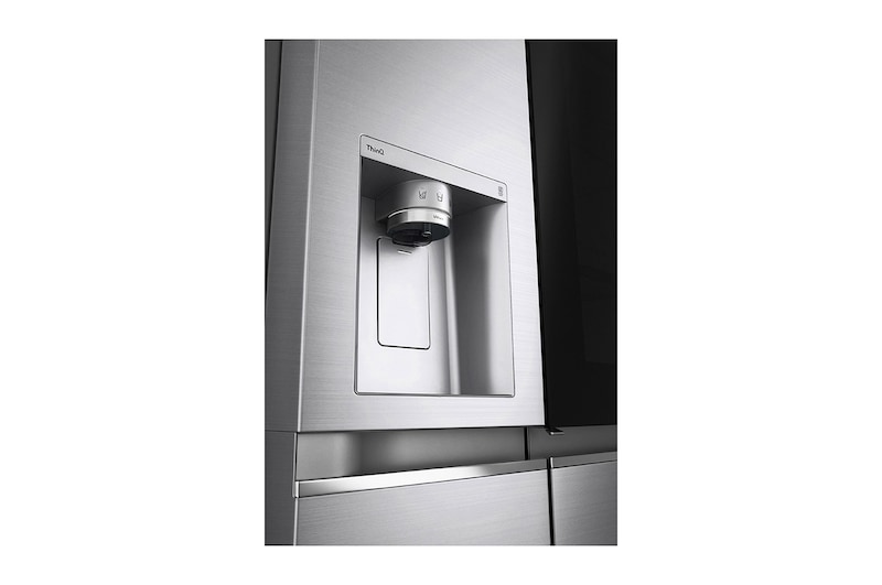 LG Refrigeradora Side by Side InstaView™ 27.1pᶟ (NET) / 28.7pᶟ (Gross) Door-in-Door™ Linear Inverter InstaView®, LS77SXSC