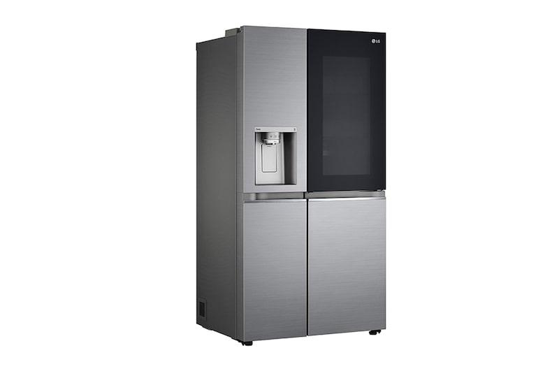 LG Refrigeradora Side by Side 22.4pᶟ (NET) / 23.8pᶟ (Gross) Door-in-Door™ LINEARCooling™ Craft Ice™ Instaview® ThinQ™ Metal, LS66SXNC