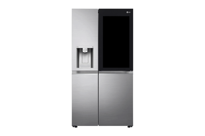 LG Refrigeradora Side by Side 22.4pᶟ (NET) / 23.8pᶟ (Gross) Door-in-Door™ LINEARCooling™ Craft Ice™ Instaview® ThinQ™ Metal, LS66SXNC