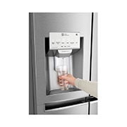 LG 28 pᶟ |Door-in-Door®| Side by Side |Multi Air Flow™ |Compresor linear inverter |Acero Inoxidable |ThinQ™, LS74SDP