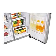 LG 28 pᶟ |Door-in-Door®| Side by Side |Multi Air Flow™ |Compresor linear inverter |Acero Inoxidable |ThinQ™, LS74SDP