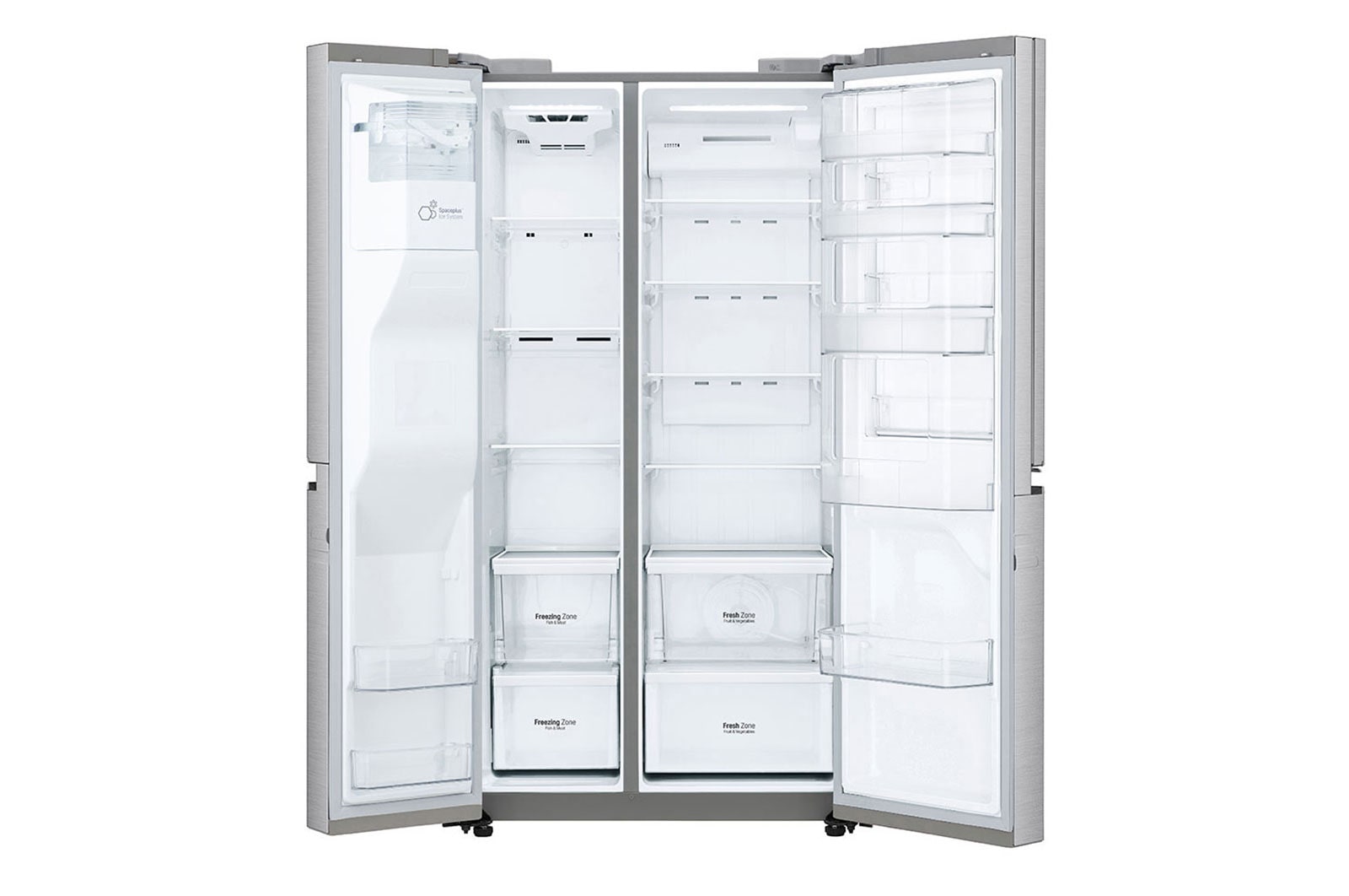 LG 28 pᶟ |Door-in-Door®| Side by Side |Multi Air Flow™ |Compresor linear inverter |Acero Inoxidable |ThinQ™, LS74SDP