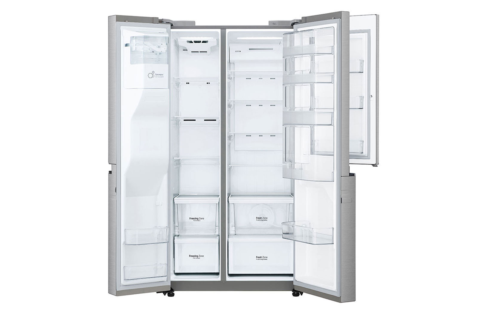 LG 28 pᶟ |Door-in-Door®| Side by Side |Multi Air Flow™ |Compresor linear inverter |Acero Inoxidable |ThinQ™, LS74SDP