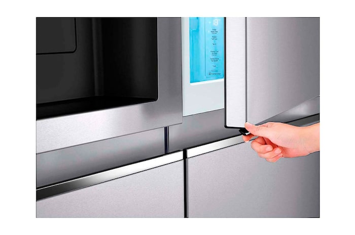 LG Refrigeradora Side by Side 27.1pᶟ (NET) / 28.7pᶟ (Gross)  Door-in-Door™ ThinQ™ UVnano™, LS77SDS