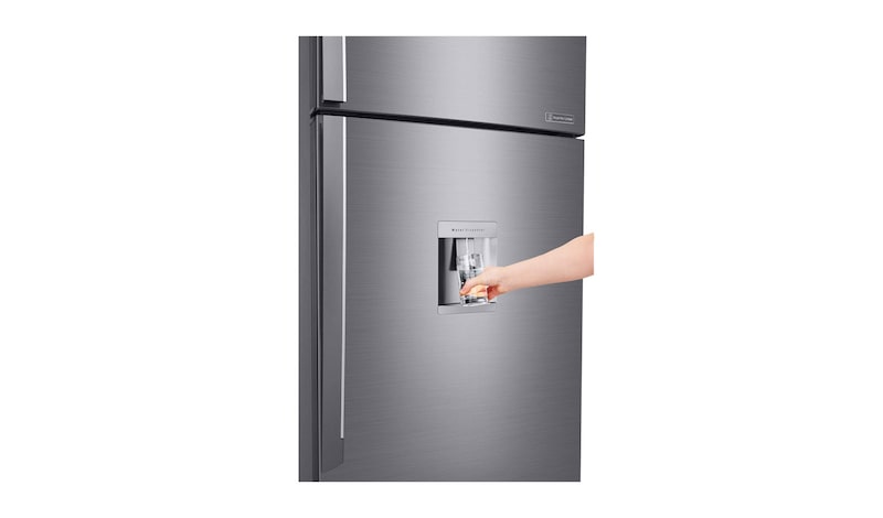 LG Refrigeradora con Inverter Linear Compressor (10 años de garantía) y 410L de capacidad, LT41WGP