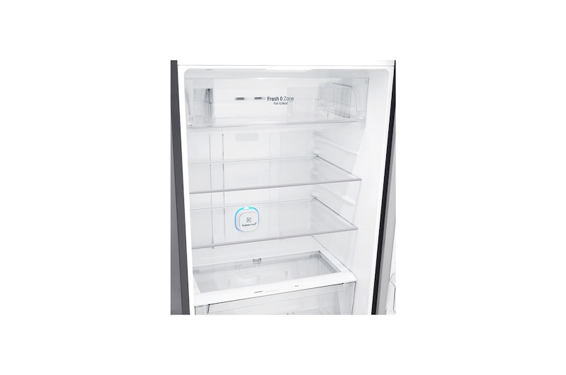 LG 17 pᶟ |Door-in-Door® |Top Freezer |DoorCooling+™ |Compresor linear inverter |Platinum silver |ThinQ™, LT47MDP