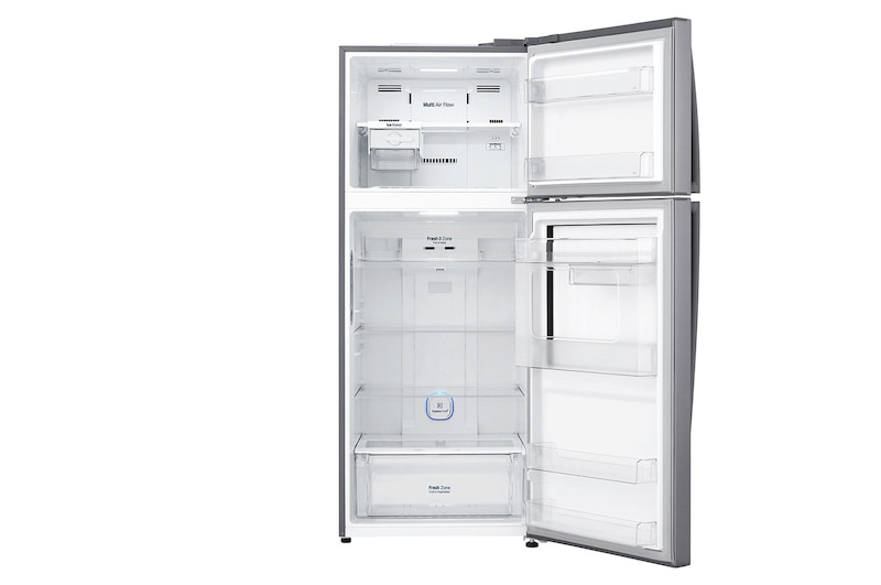 LG 17 pᶟ |Door-in-Door® |Top Freezer |DoorCooling+™ |Compresor linear inverter |Platinum silver |ThinQ™, LT47MDP