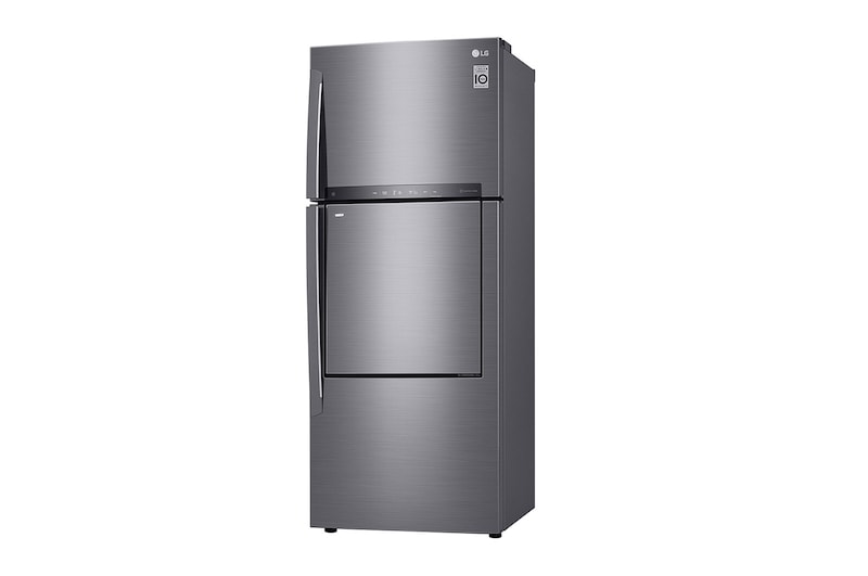 LG 17 pᶟ |Door-in-Door® |Top Freezer |DoorCooling+™ |Compresor linear inverter |Platinum silver |ThinQ™, LT47MDP