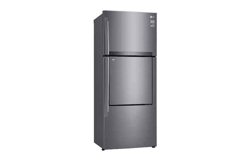 LG 17 pᶟ |Door-in-Door® |Top Freezer |DoorCooling+™ |Compresor linear inverter |Platinum silver |ThinQ™, LT47MDP