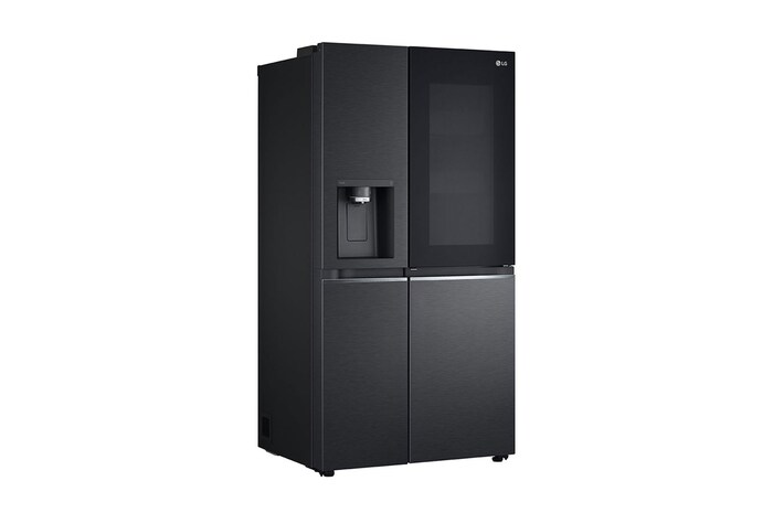 LG Refrigeradora Side By Side 22.4pᶟ (Net) / 24pᶟ (Gross) ThinQ™ Door-in-Door™ Craft Ice™ Negro Mate, LS66SXTC.AMCCPNM