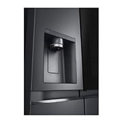 LG Refrigeradora Side By Side 22.4pᶟ (Net) / 24pᶟ (Gross) ThinQ™ Door-in-Door™ Craft Ice™ Negro Mate, LS66SXTC.AMCCPNM