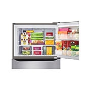 LG Refrigeradora Top Freezer 21pᶟ(Gross)/19.5pᶟ(Net) Smart Inverter™ Smart Diagnosis™, GT57BPSX.ASTCPNM