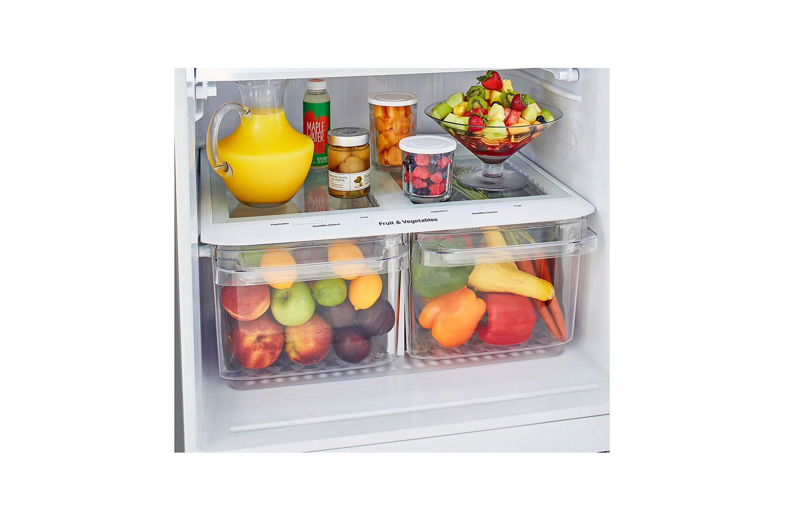 LG Refrigeradora Top Freezer 21pᶟ(Gross)/19.5pᶟ(Net) Smart Inverter™ Smart Diagnosis™, GT57BPSX.ASTCPNM