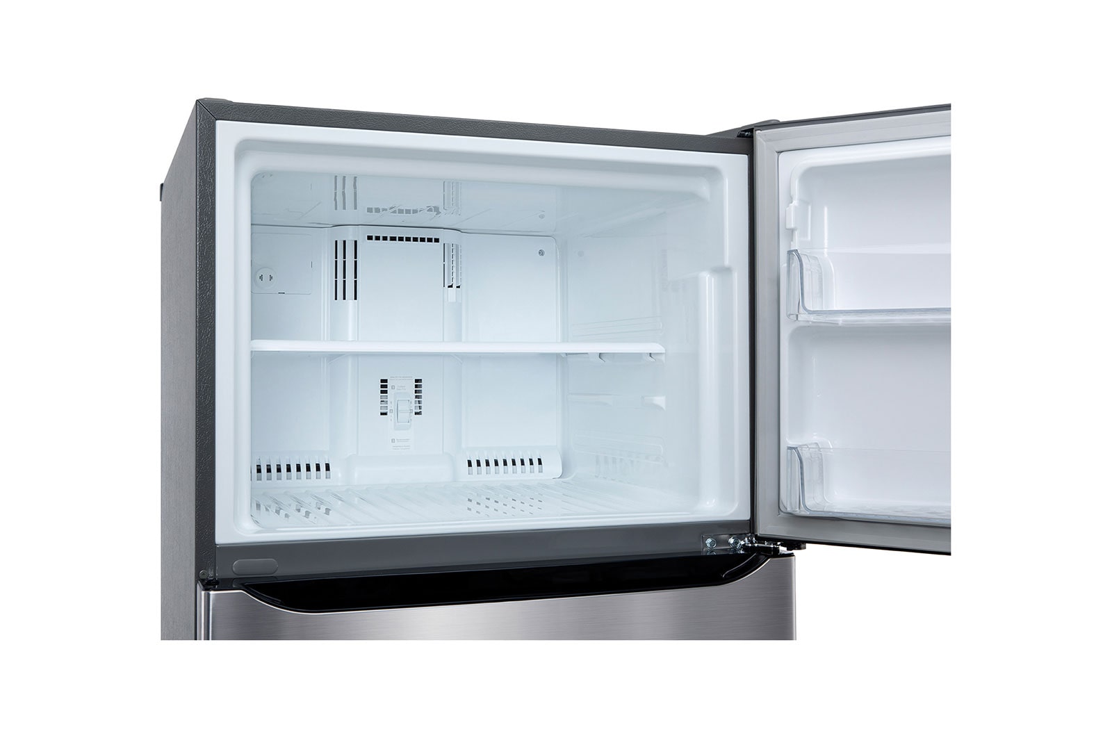 LG Refrigeradora Top Freezer 21pᶟ(Gross)/19.5pᶟ(Net) Smart Inverter™ Smart Diagnosis™, GT57BPSX.ASTCPNM