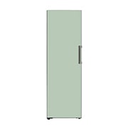 Front view of Refrigerador OBJET One Door 11.3pᶟ (Net) / 11.3pᶟ (Gross) Flat Door Smart Diagnosis™ ThinQ™ color Menta VC34BQM