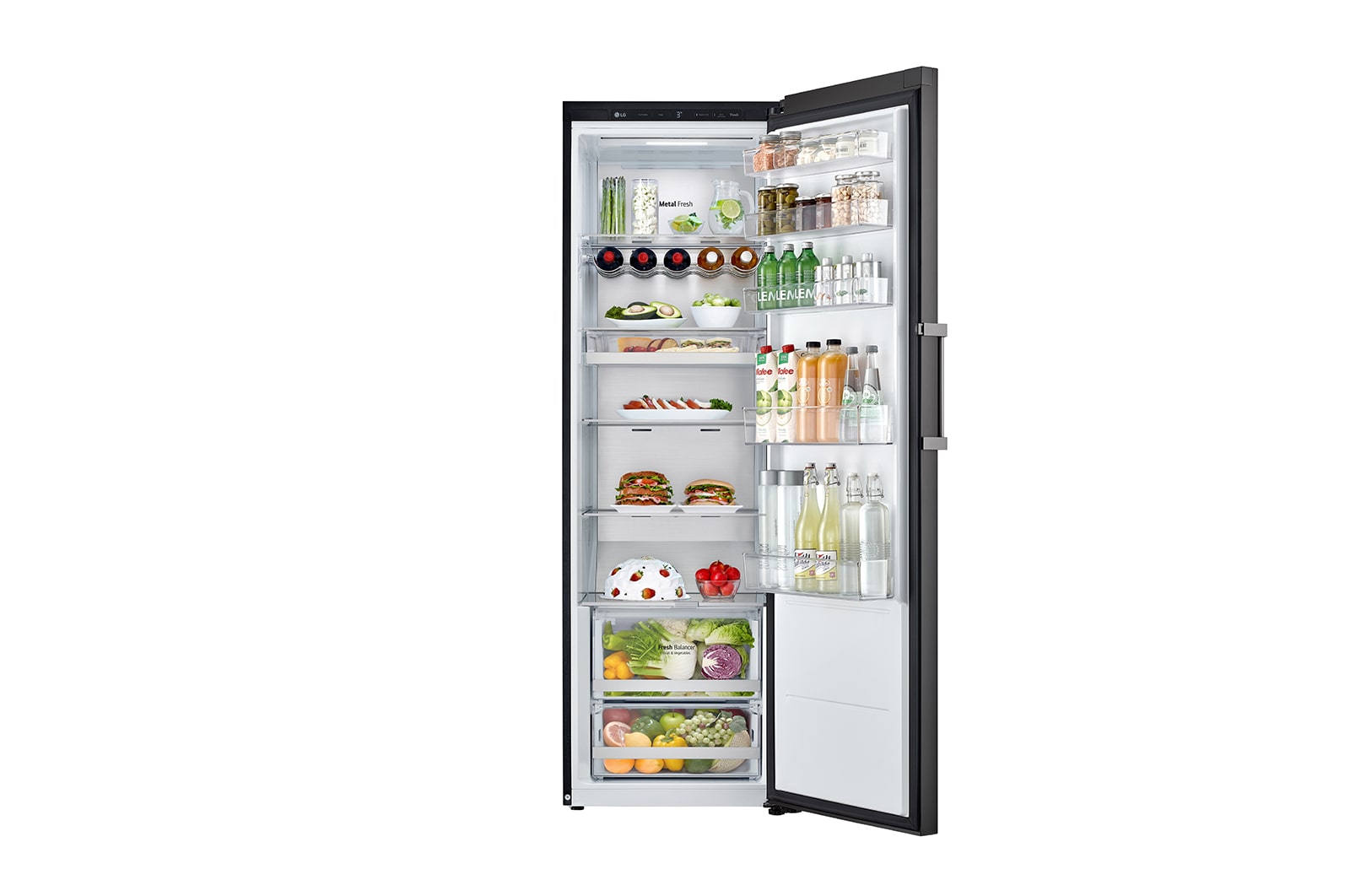 LG Refrigerador OBJET One Door 11.3pᶟ (Net) / 11.3pᶟ (Gross) Flat Door Smart Diagnosis™ ThinQ™ color Rosa, VL42BPK