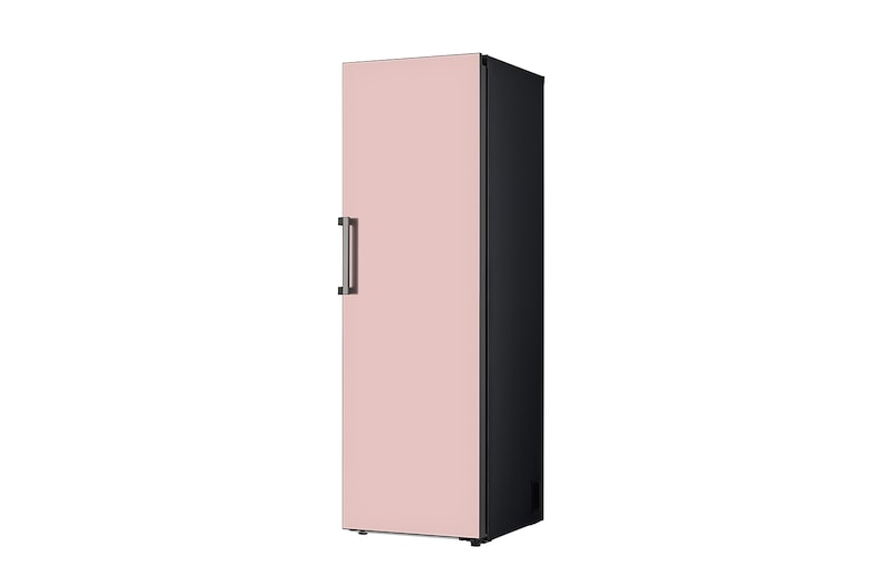 LG Refrigerador OBJET One Door 11.3pᶟ (Net) / 11.3pᶟ (Gross) Flat Door Smart Diagnosis™ ThinQ™ color Rosa, VL42BPK