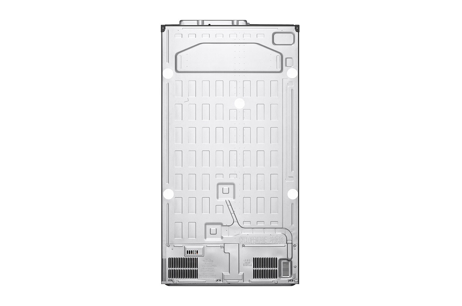 LG Refrigeradora Side by Side 23.8pᶟ (Gross) / 21.6pᶟ (Net) LG LS66SDN UVnano™ Linear Inverter, VS25JFIW