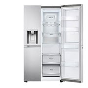 LG Refrigeradora Side by Side 23.8pᶟ (Gross) / 21.6pᶟ (Net) LG LS66SDN UVnano™ Linear Inverter, VS25JFIW