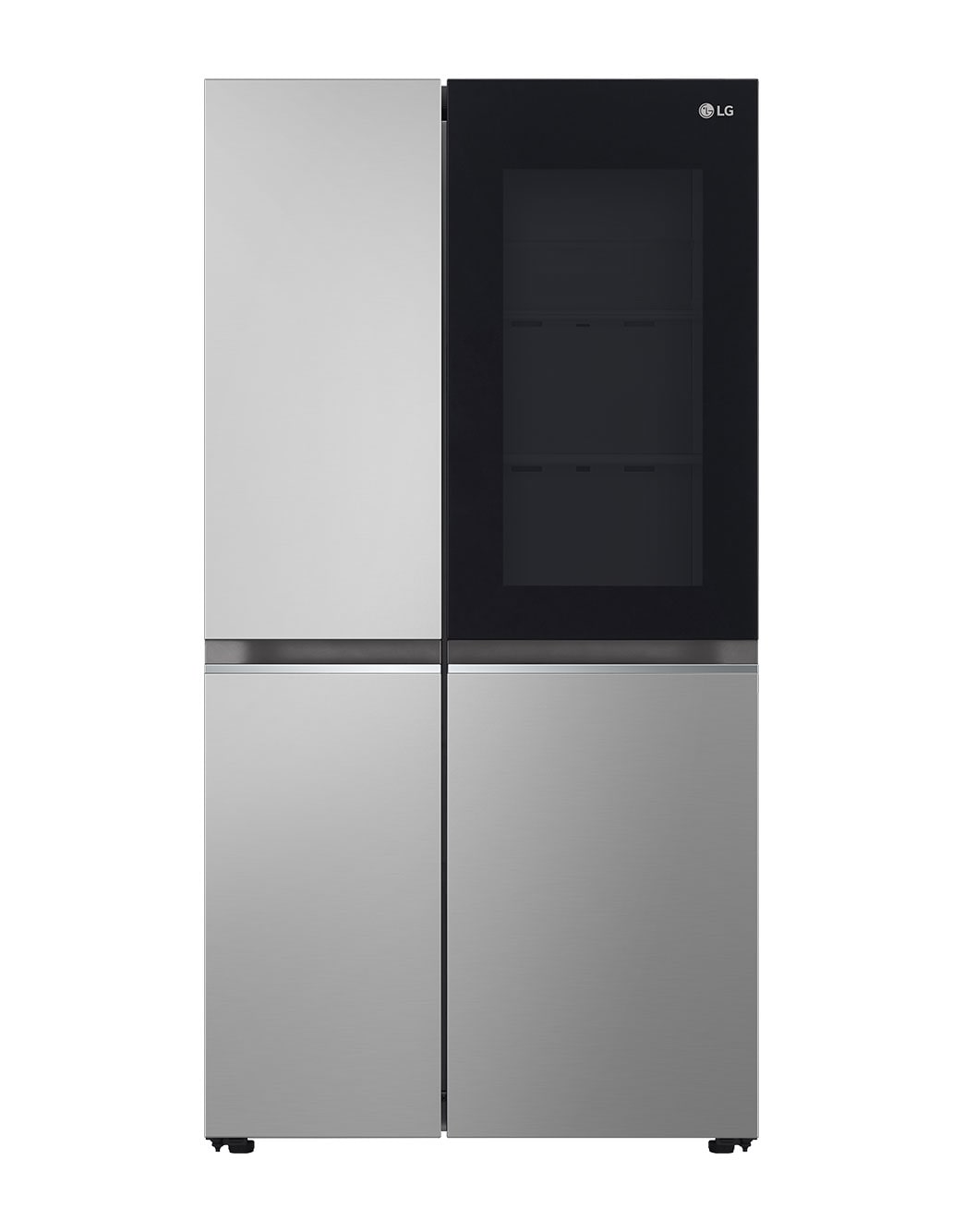Front view refrigerator without  light effects 