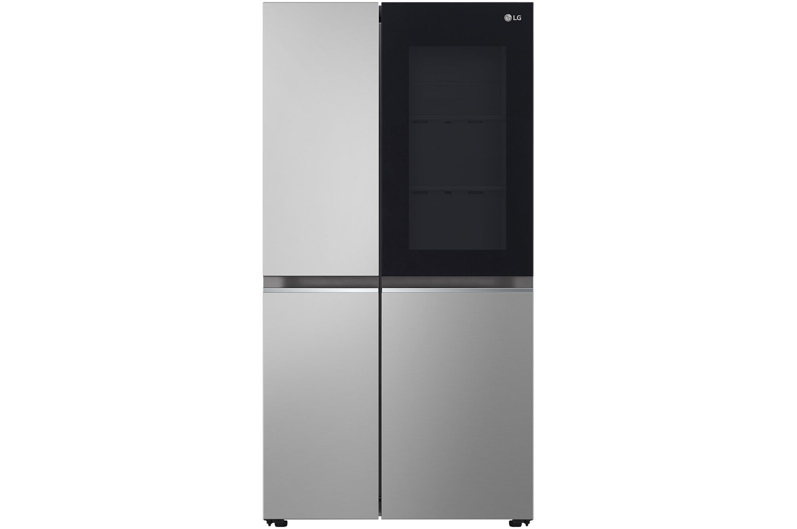 Front view refrigerator without  light effects 