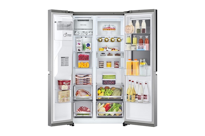 LG Refrigeradora Side by Side 23.8pᶟ InstaView®, VS25XHWC