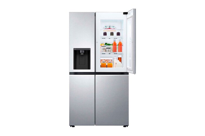 LG Refrigeradora Side by Side 27.1pᶟ (NET) / 28.7pᶟ (Gross) Door-in-Door™ ThinQ™ UVnano™, VS27JEID