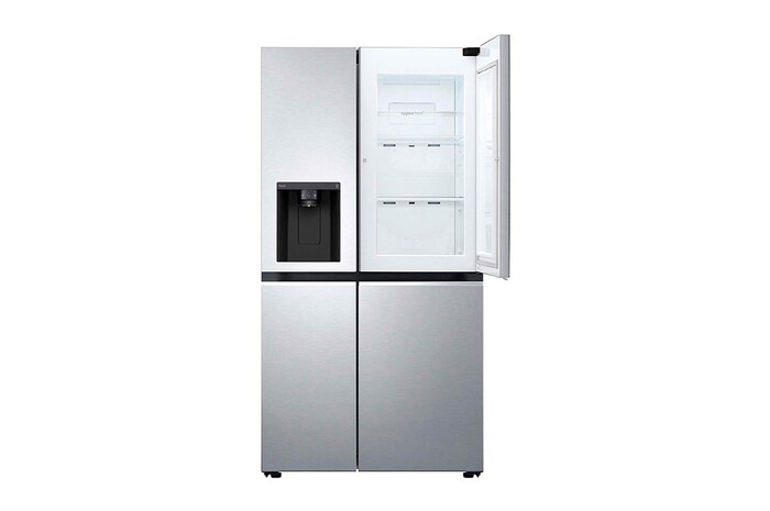 LG Refrigeradora Side by Side 27.1pᶟ (NET) / 28.7pᶟ (Gross) Door-in-Door™ ThinQ™ UVnano™, VS27JEID