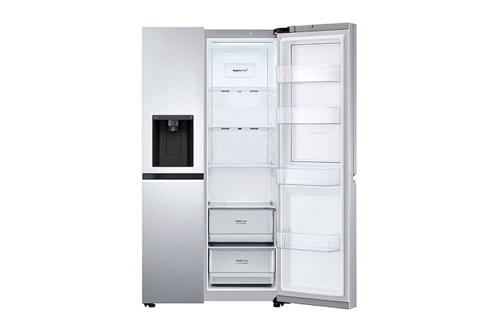 LG Refrigeradora Side by Side 27.1pᶟ (NET) / 28.7pᶟ (Gross) Door-in-Door™ ThinQ™ UVnano™, VS27JEID