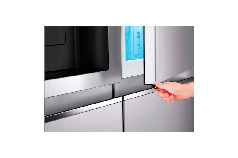 LG Refrigeradora Side by Side 27.1pᶟ (NET) / 28.7pᶟ (Gross)  Door-in-Door™ ThinQ™ UVnano™, VS27JEID