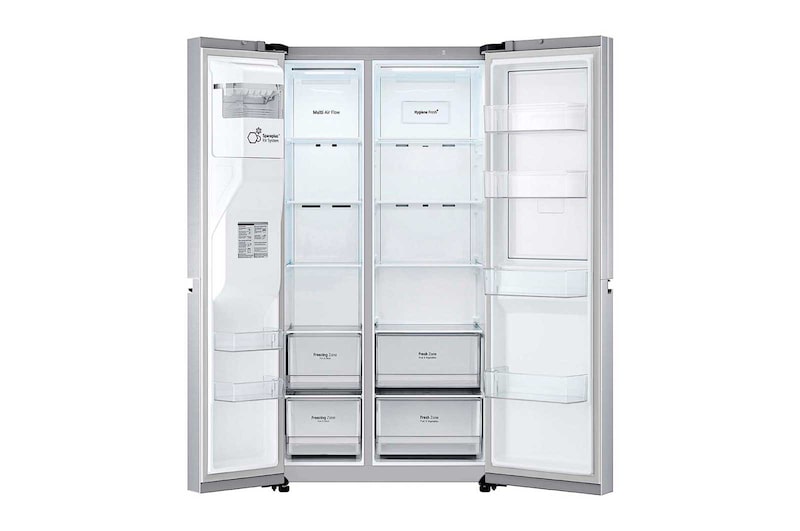 LG Refrigeradora Side by Side 27.1pᶟ (NET) / 28.7pᶟ (Gross)  Door-in-Door™ ThinQ™ UVnano™, VS27JEID