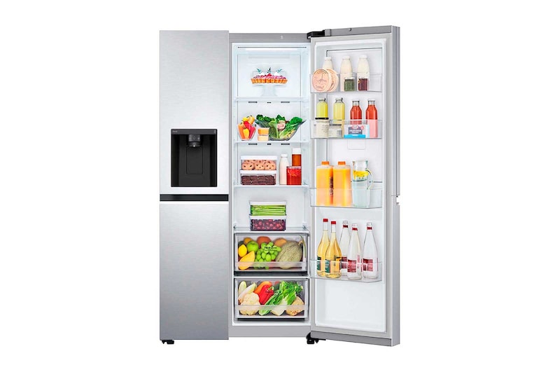 LG Refrigeradora Side by Side 27.1pᶟ (NET) / 28.7pᶟ (Gross)  Door-in-Door™ ThinQ™ UVnano™, VS27JEID