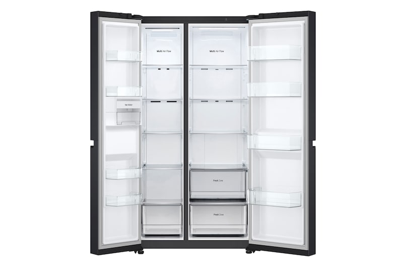 front open without food stored