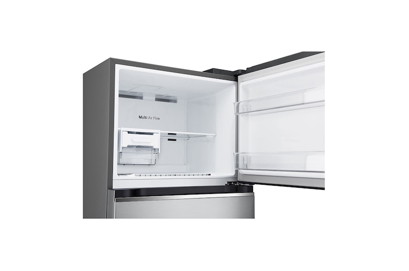 freezer open view