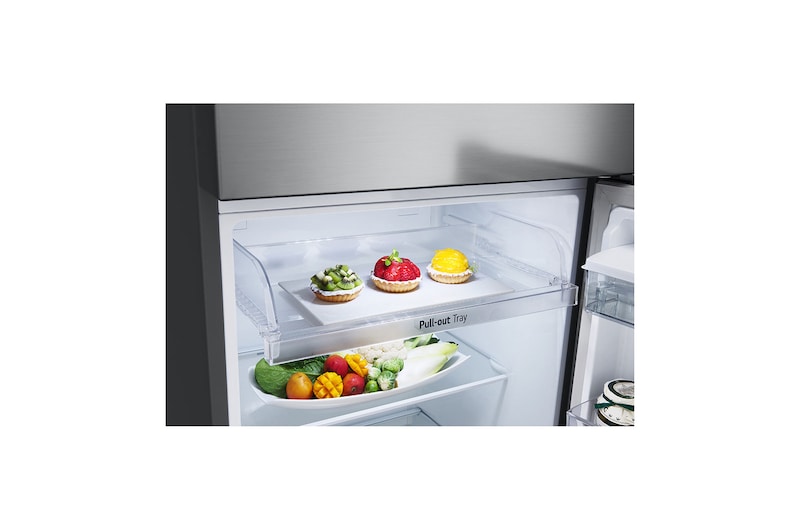 pull out tray view