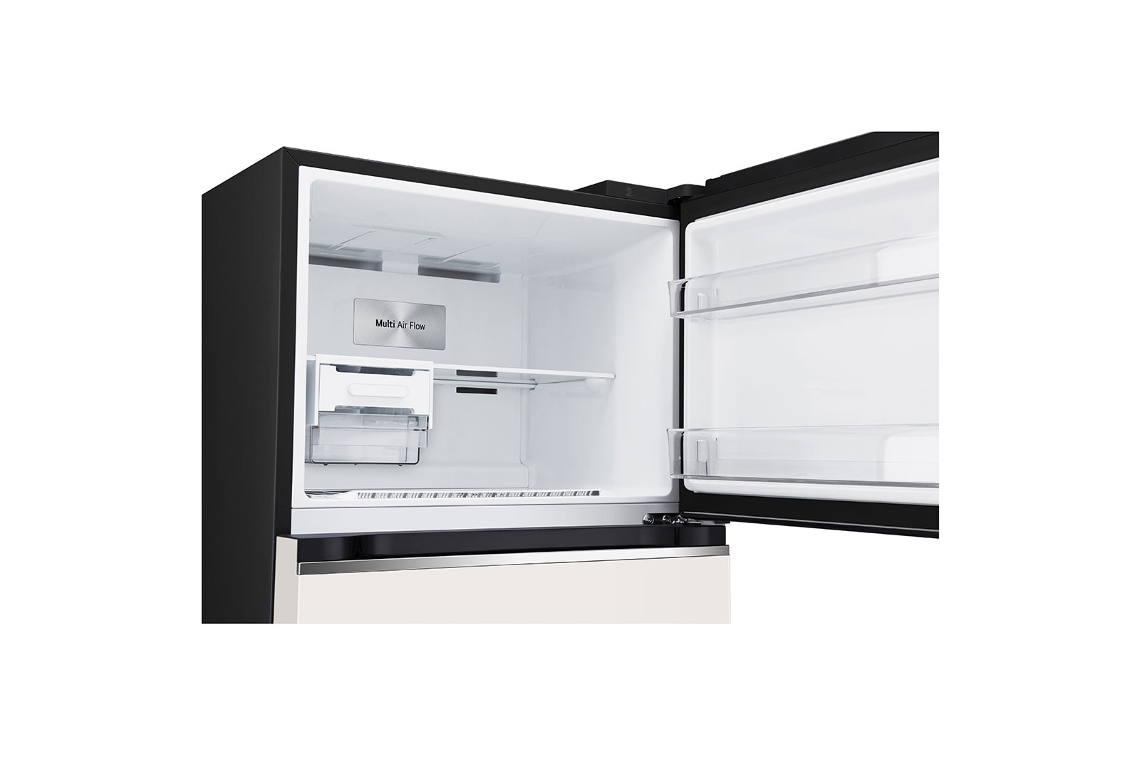 freezer open view