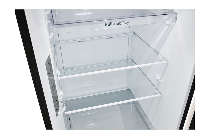 shelving system filled