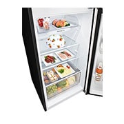 LG Refrigeradora Top Freezer 13.2pᶟ (Net) / 14 cuft (Gross) LG Smart Inverter Compressor™ LINEARCooling™ Puerta Nature Beige, VT38BPB