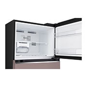 LG Refrigeradora Top Freezer 13.2pᶟ (Net) / 14 pᶟ (Gross) LG Smart Inverter Compressor™ LINEARCooling™ Puerta Clay Pink, VT38BPK