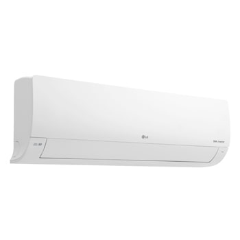 Left perspective view of LG DUAL Inverter air conditioner