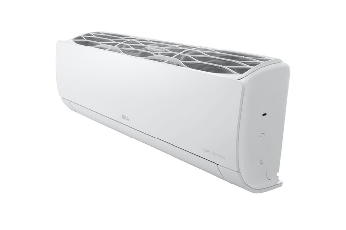 LG Aire Acondicionado LG DUALCOOL Inverter, 18,000 BTU/h, Solo Frío, 220V, Compresor Dual Inverter con 10 años de garantía, Pre Filtro, Recubrimiento Gold Fin™ en la condensadora., VX182C1