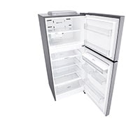 LG Refrigeradora Top Freezer 15pᶟ(Gross)/13.9pᶟ(Net)  LINEARCooling™ Smart Inverter Acero Brillante Smart Diagnosis™, GT39WPP