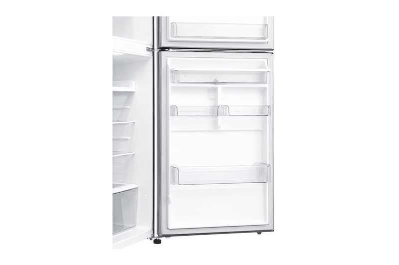 LG Refrigeradora Top Freezer 15pᶟ(Gross)/13.9pᶟ(Net)  LINEARCooling™ Smart Inverter Acero Brillante Smart Diagnosis™, GT39WPP