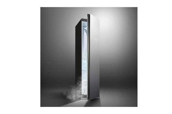 LG Styler, Cuida de tu ropa con el sistema de vapor TrueSteam™ con ThinQ™ Tipo Espejo, S3MFBN
