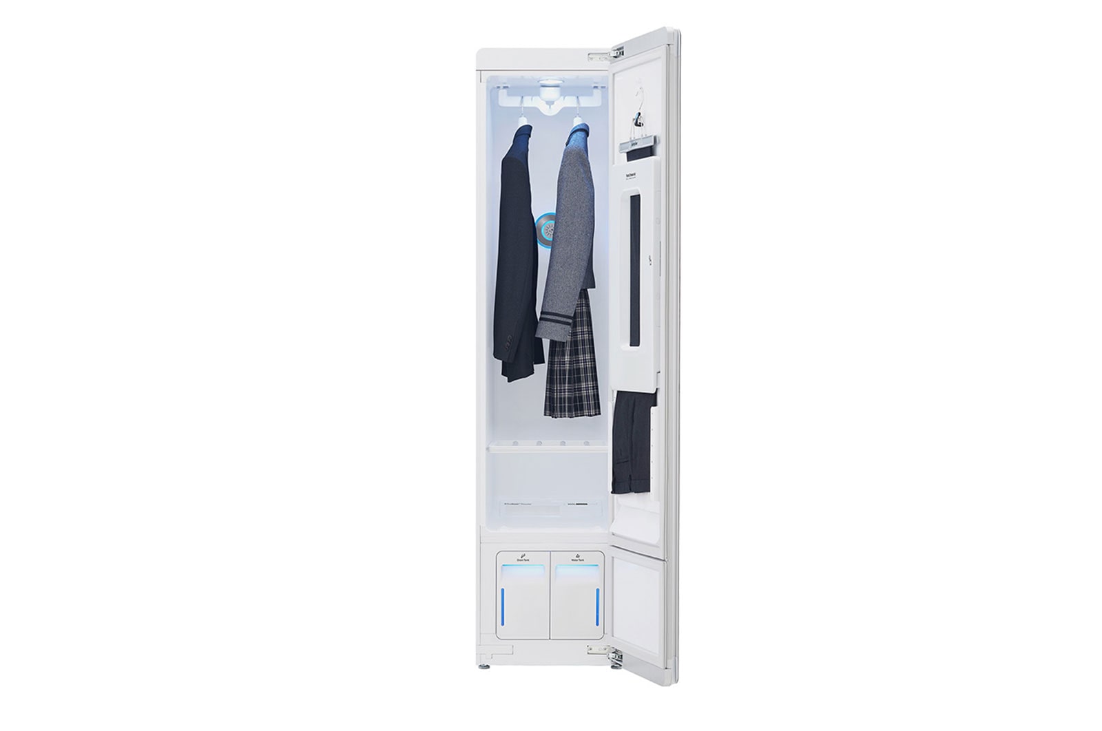 LG Styler, Cuida de tu ropa con el sistema de vapor TrueSteam™ con Smart Diagnosis™ Color Blanco, S3WERB