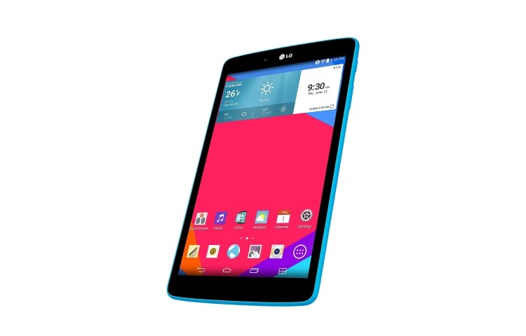 LG TABLET ANDROID 4.4.2 KITKAT, IPS LCD DE 8'', DUAL CORE 1.2GHZ Y KNOCK CODE™, LG V480 GPAD 8.0 Blue