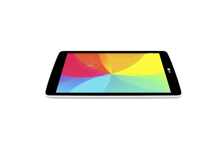 LG TABLET ANDROID 4.4.2 KITKAT, IPS LCD DE 8'', DUAL CORE 1.2GHZ Y KNOCK CODE™, LG V480 G Pad  8.0 White