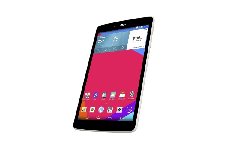 LG TABLET ANDROID 4.4.2 KITKAT, IPS LCD DE 8'', DUAL CORE 1.2GHZ Y KNOCK CODE™, LG V480 G Pad  8.0 White