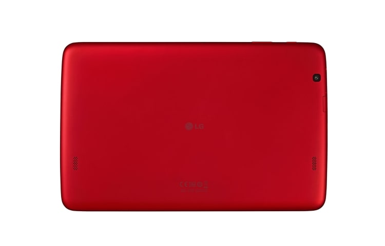 LG TABLET ANDROID 4.4.2 KITKAT, IPS LCD DE 10.1 '', DUAL CORE 1.2GHZ Y KNOCK CODE™, V700 G PAD 10.1 Red