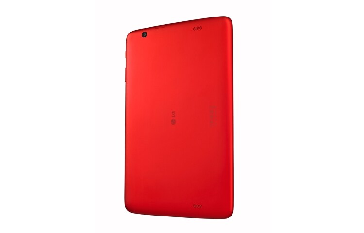 LG TABLET ANDROID 4.4.2 KITKAT, IPS LCD DE 10.1 '', DUAL CORE 1.2GHZ Y KNOCK CODE™, V700 G PAD 10.1 Red